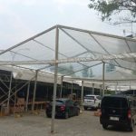 tenda roder transparan